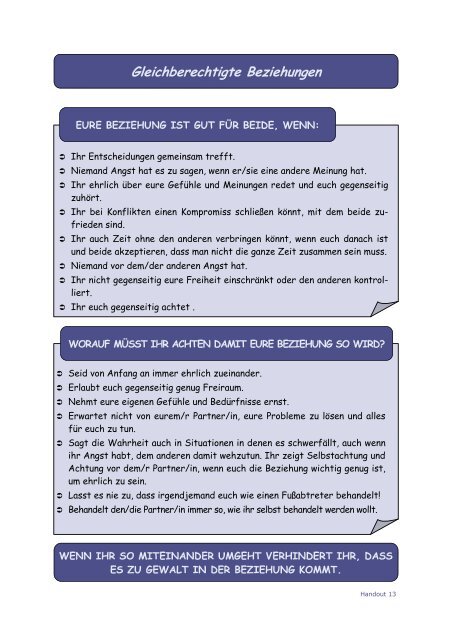 German GEAR against IPV Booklet IV (Students Activities Book)