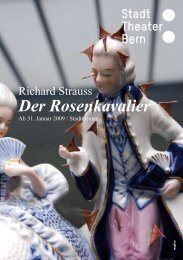 Der Rosenkavalier - Konzert Theater Bern