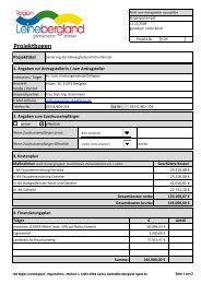 Projektbogen - Region Leinebergland
