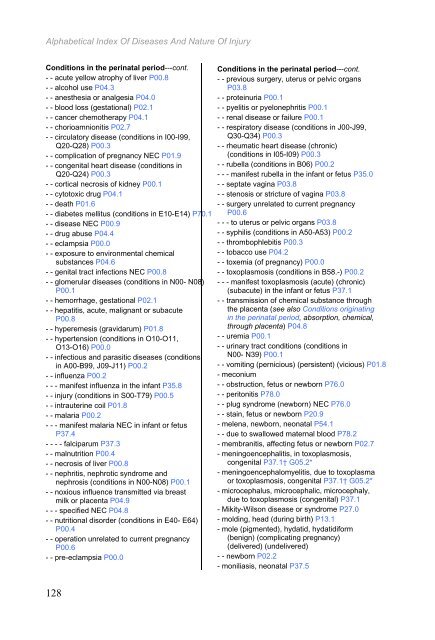 Certain infectious and parasitic diseases