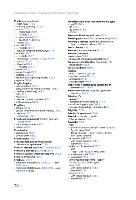 Certain infectious and parasitic diseases