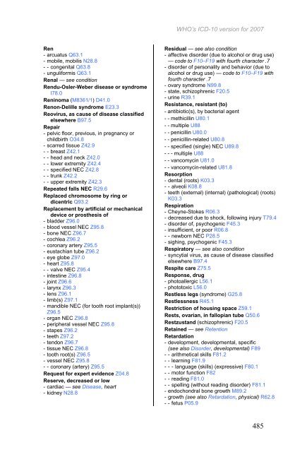 Certain infectious and parasitic diseases