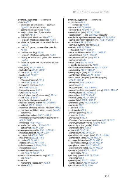 Certain infectious and parasitic diseases