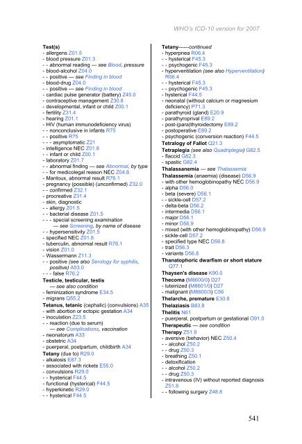 Certain infectious and parasitic diseases