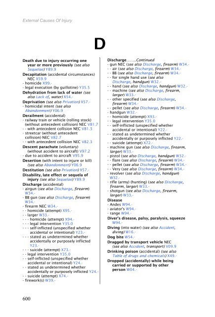 Certain infectious and parasitic diseases