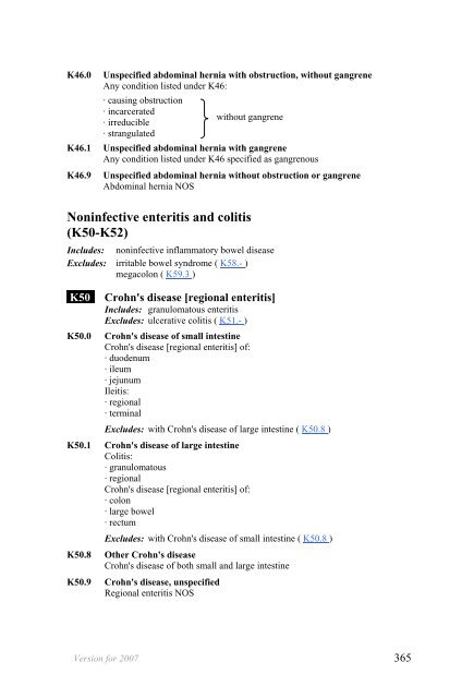 Certain infectious and parasitic diseases