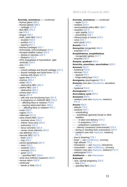 Certain infectious and parasitic diseases