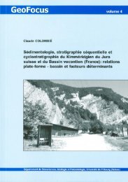 Sédimentologie, stratigraphie séquentielle et cyclostrati ... - ASF