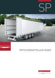 pritschensattelauflieger - Sommer Fahrzeugbau GmbH & Co. KG