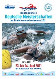 Protokoll - Postschwimmverein Leipzig eV