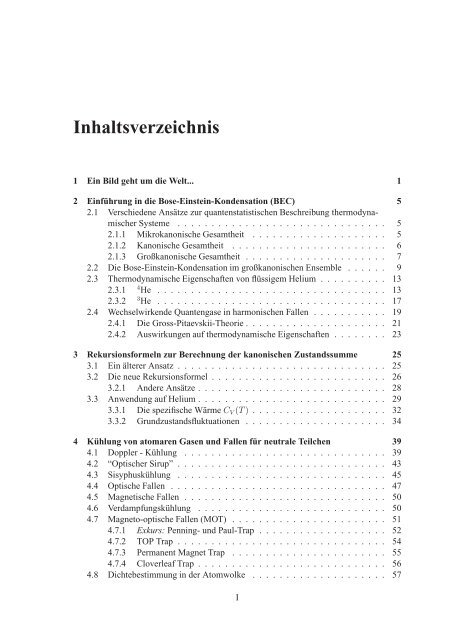 Bose-Einstein-Kondensation in magnetischen und optischen Fallen