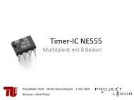 Timer-IC NE555 - Projektlabor