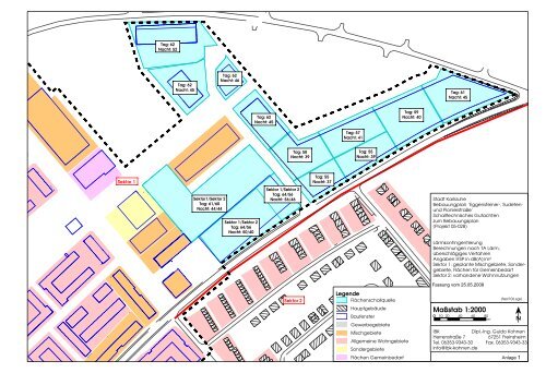 Bebauungsplan „Eggensteiner, Sudeten- und Pionierstraße ...