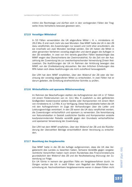 JB 2012 - Landesrechnungshof des Landes Nordrhein-Westfalen ...