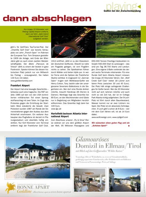 Ausgabe 02/2013 - Golfclub Fontana