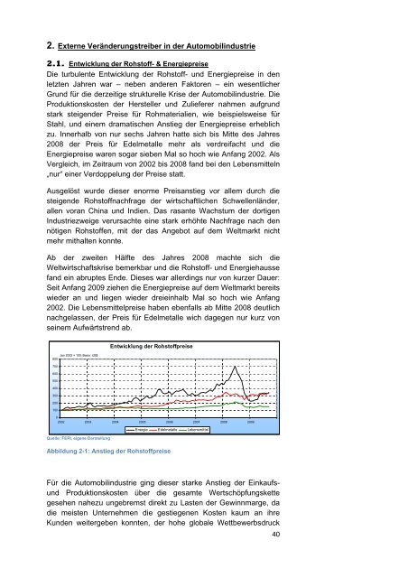 Automobilindustrie Europa. - Osec