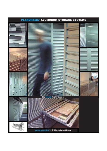 PLANORAMA® ALUMINIUM STORAGE SYSTEMS