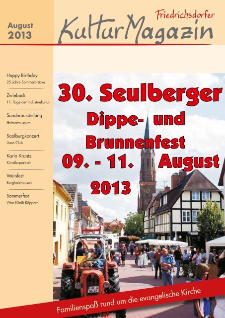 Ausgabe August 2013 als PDF herunterladen - MEDIAtur