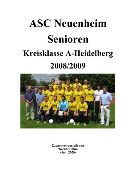 ASC Neuenheim Senioren - Heidelberger Medizinerfasching