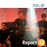 Report 2012 zum Download - Allianz für die Jugend eV