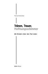 Tränen, Trauer, Hoffnungsschimmer - Oncken.de