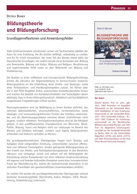 geschichte - Verlag Ferdinand Schöningh