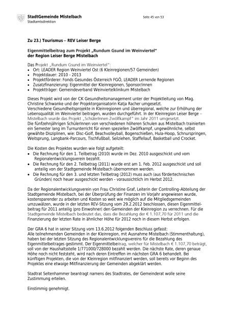 Gemeinderatsprotokoll 03.07.2012 (637 KB) - .PDF - Mistelbach