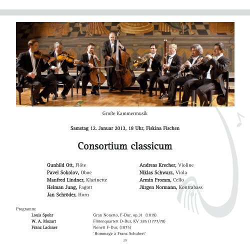 Consortium classicum - Gesellschaft Freunde der Musik