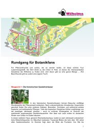 Rundgang für Botanikfans - Wilhelma