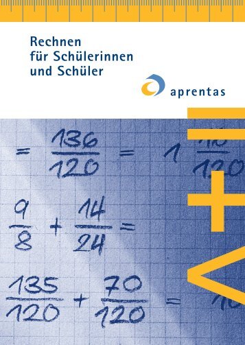 Rechnen für Schülerinnen und Schüler