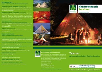 Abenteuerpark Potsdam Tentipi