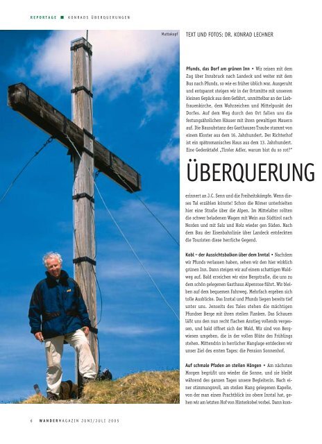 Konrads Überquerungen - Samnaun.pdf - Wandermagazin