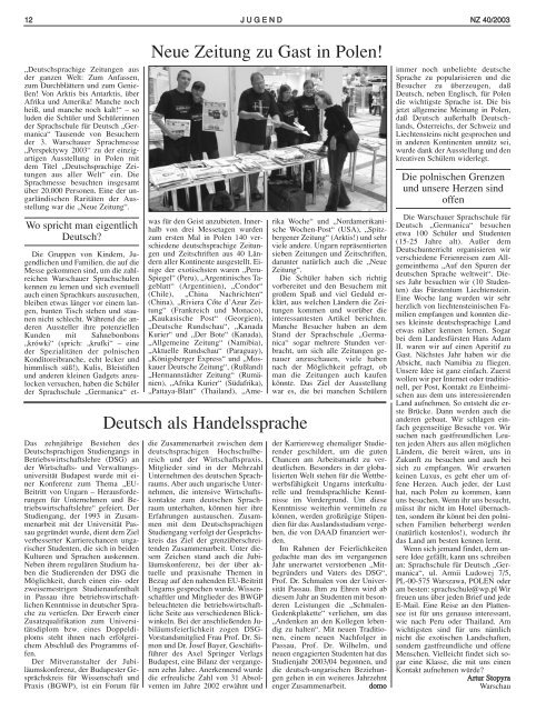 47. Jahrgang Nr. 40 - Neue Zeitung