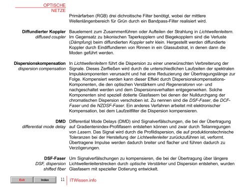 OPTISCHE NETZE ITWissen.info 1