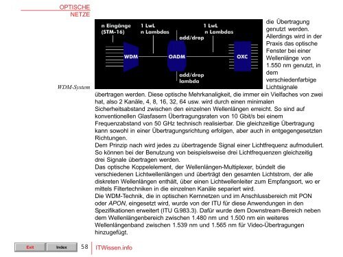 OPTISCHE NETZE ITWissen.info 1