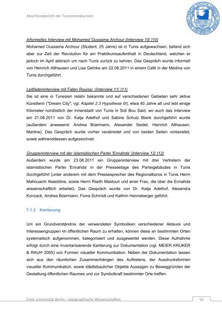 Vollständiger Abschlussbericht als pdf-Download - Veränderungen ...