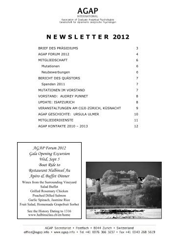 newsletter 2012