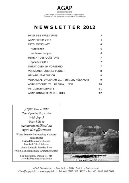 newsletter 2012