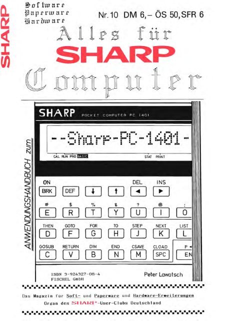 Download (6045kb, 52 pages) - The Sharp MZ-Series