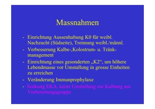 Kälbermanagement in der Praxis (M. Naujox, Dr. U. Reinicke)