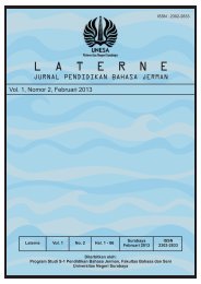 L A T E R N E - eJournal Unesa - Universitas Negeri Surabaya