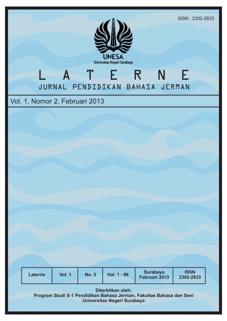 L A T E R N E - eJournal Unesa - Universitas Negeri Surabaya