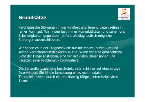 Psychosen im Kindes- und Jugendalter Verlauf, Therapie und ...