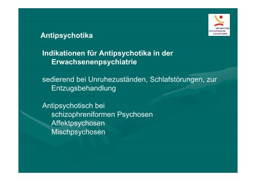 Psychosen im Kindes- und Jugendalter Verlauf, Therapie und ...