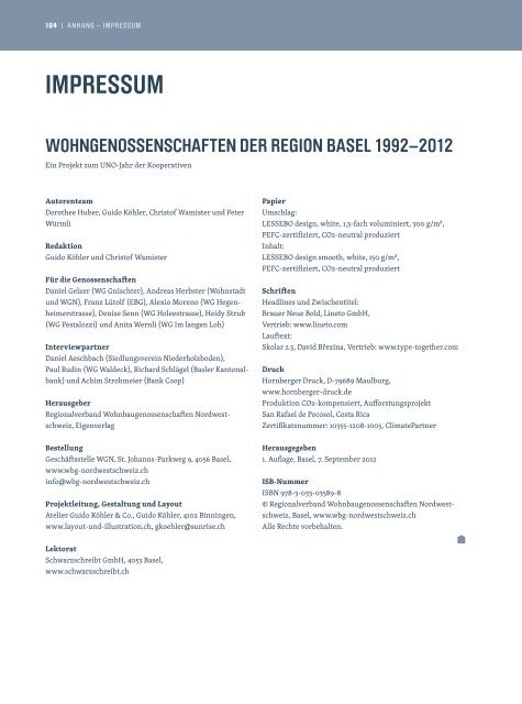 Leseprobe als PDF (ca. 6.5MB) - Wohnbaugenossenschaften ...