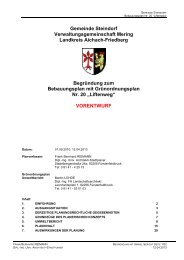 und Grünordnungsplan Nr. 20 „Liftenweg“ - VG Mering