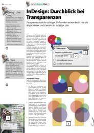 InDesign: Durchblick bei Transparenzen - Publisher