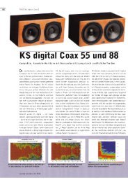 KS digital Coax 55 und 88