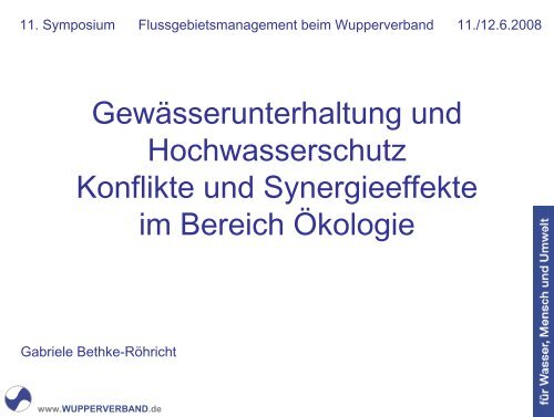 (Gabriele Bethke-Röhricht, Wupperverband) 1,7 MB