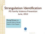 Strangulation Identification